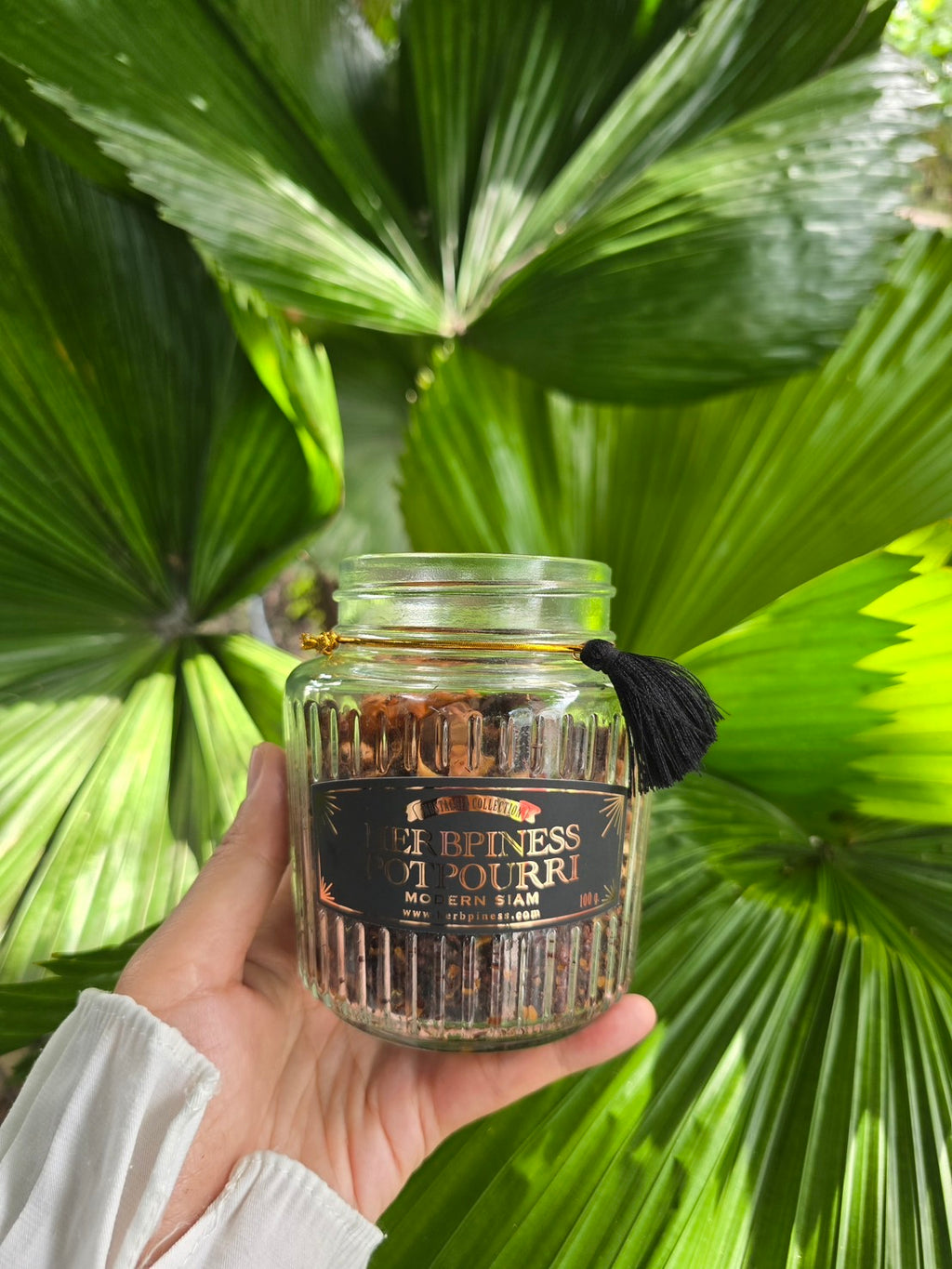 HERBPINESS Potpourri 3 กลิ่นละมุนใจ : MODERN SIAM | MANDARIN LIFE | LAVENDER FIELD FOREVER | หอมเล็ก 50g | หอมใหญ่100g