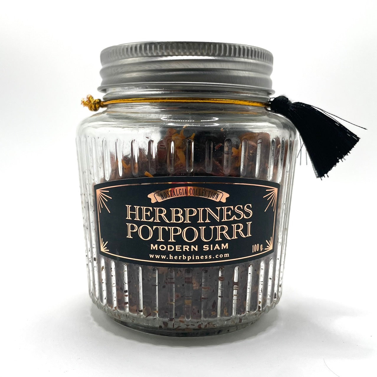 HERBPINESS Potpourri 3 กลิ่นละมุนใจ : MODERN SIAM | MANDARIN LIFE | LAVENDER FIELD FOREVER | หอมเล็ก 50g | หอมใหญ่100g