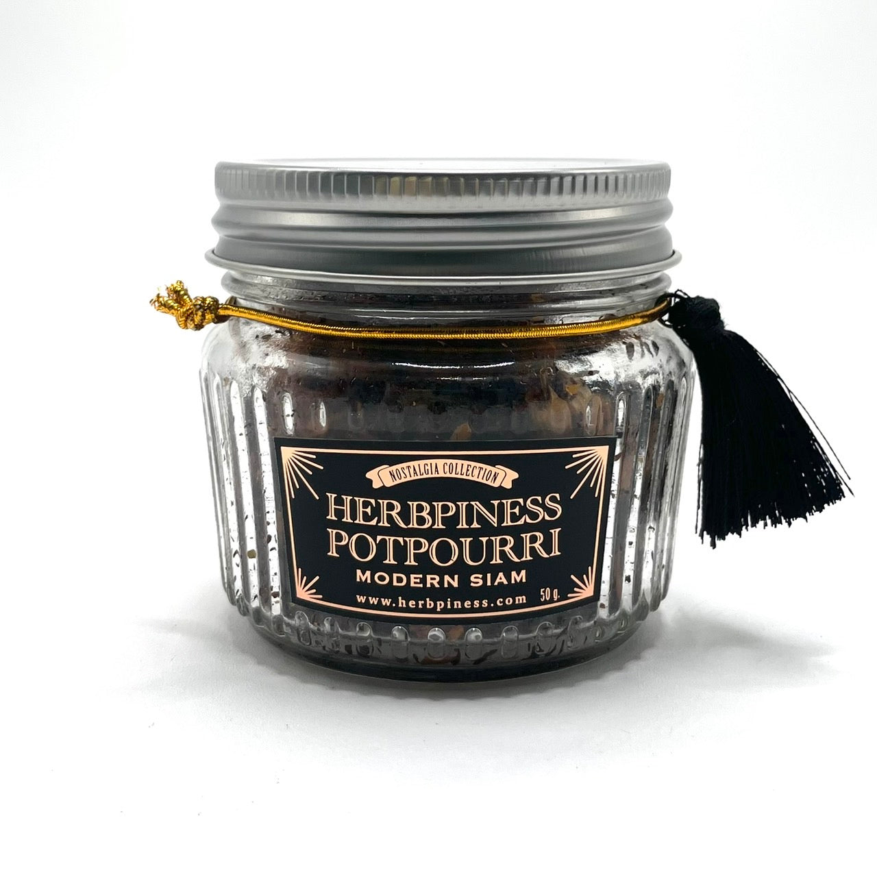 HERBPINESS Potpourri 3 กลิ่นละมุนใจ : MODERN SIAM | MANDARIN LIFE | LAVENDER FIELD FOREVER | หอมเล็ก 50g | หอมใหญ่100g