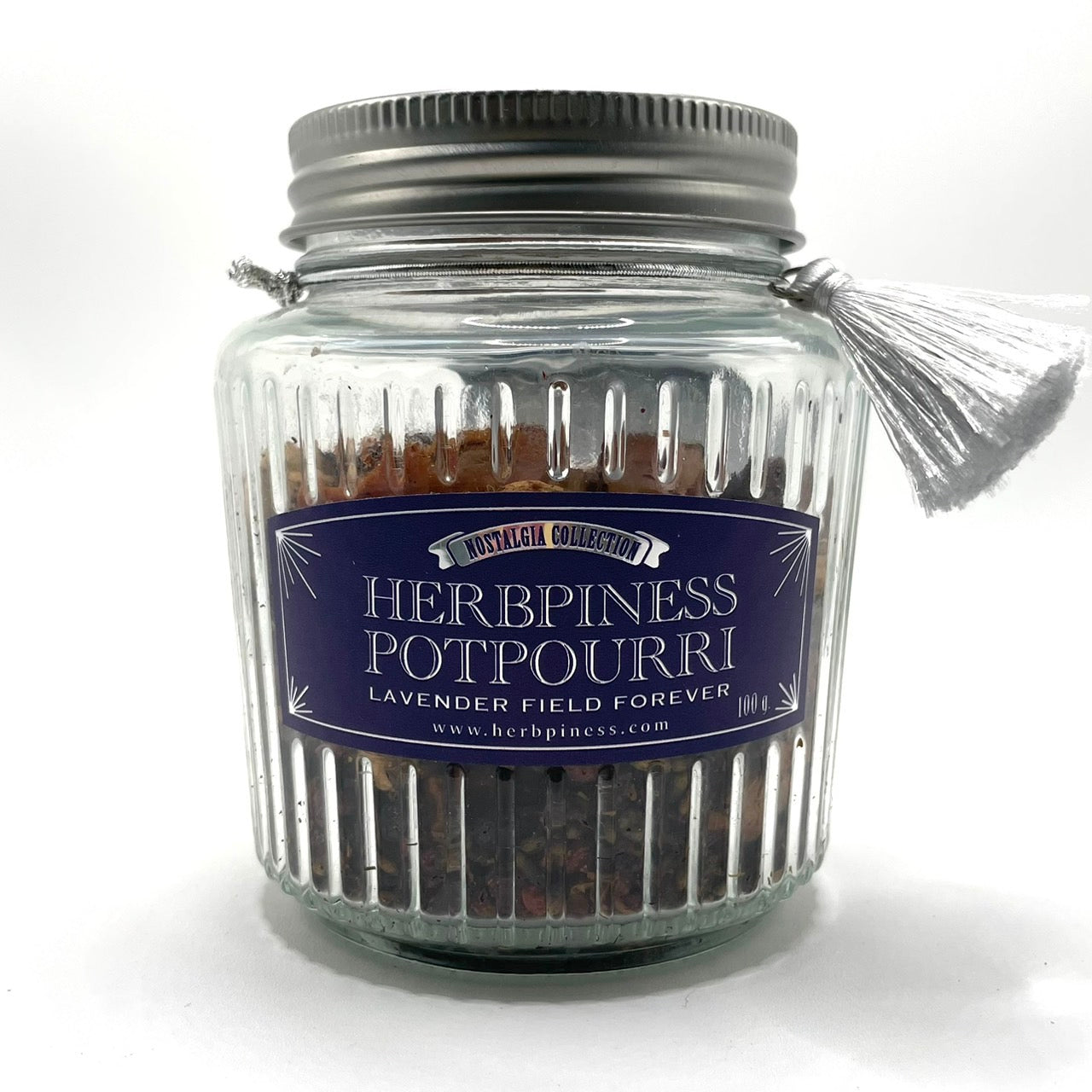 HERBPINESS Potpourri 3 กลิ่นละมุนใจ : MODERN SIAM | MANDARIN LIFE | LAVENDER FIELD FOREVER | หอมเล็ก 50g | หอมใหญ่100g