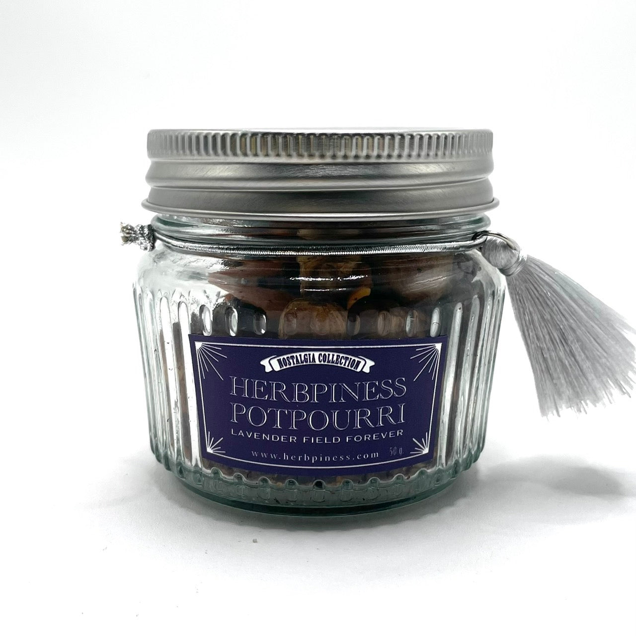 HERBPINESS Potpourri 3 กลิ่นละมุนใจ : MODERN SIAM | MANDARIN LIFE | LAVENDER FIELD FOREVER | หอมเล็ก 50g | หอมใหญ่100g